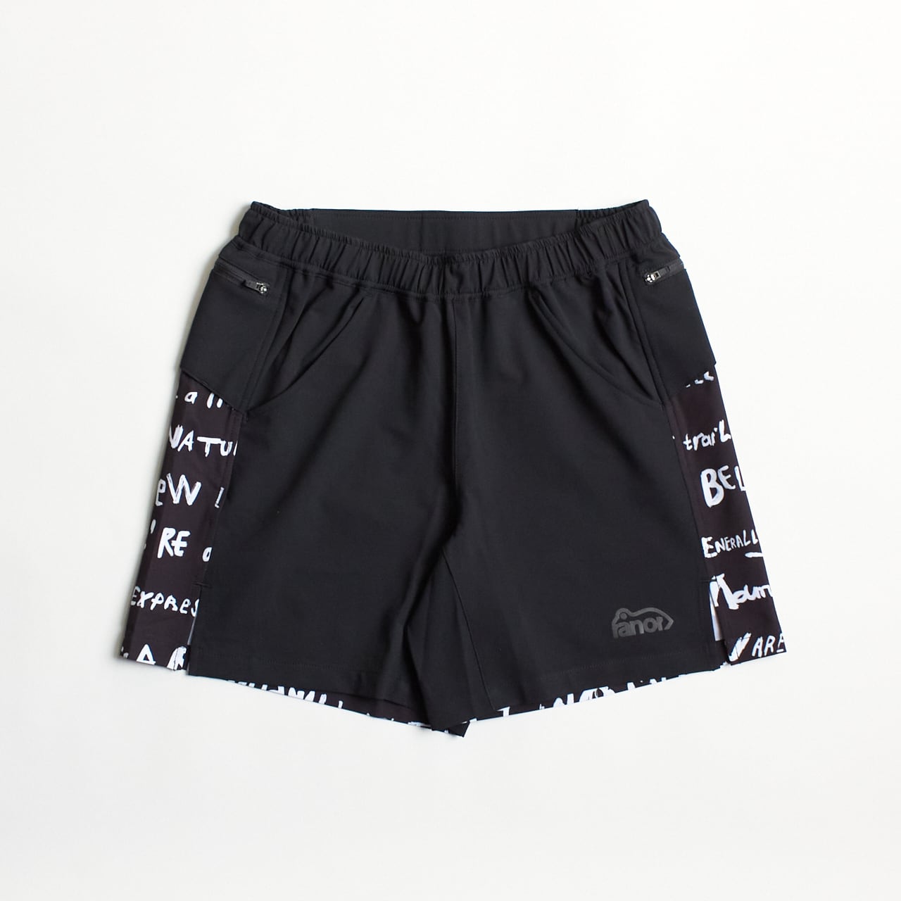 ranor(ラナー) MHLG MIDDLE SHORTS(ミドルショーツ)BLK×MHLG