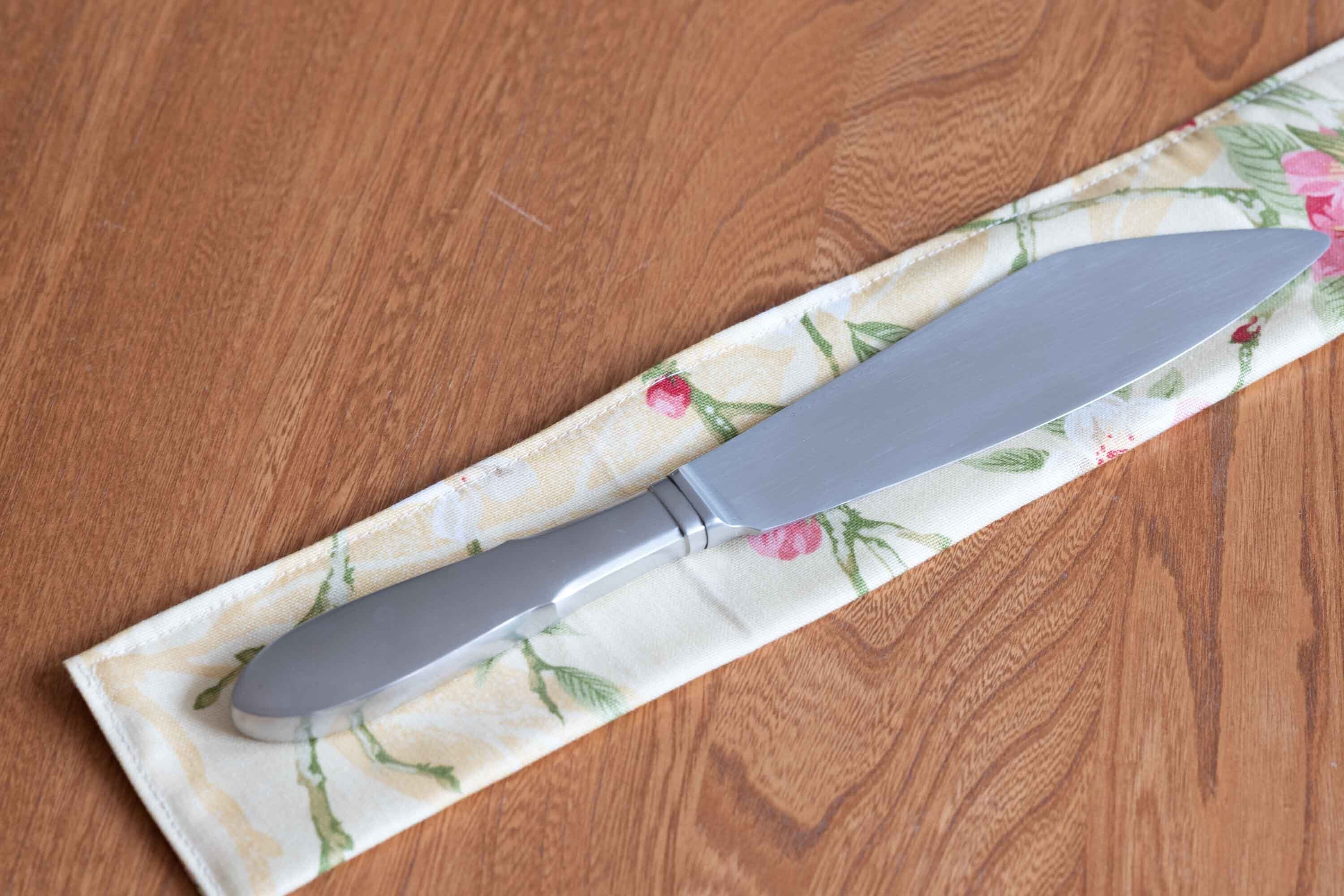 Mitra (ミトラ) サービングナイフ オリジナルカトラリー入れ付 Georg Jensen(ジョージ・ジェンセン)1941年〜