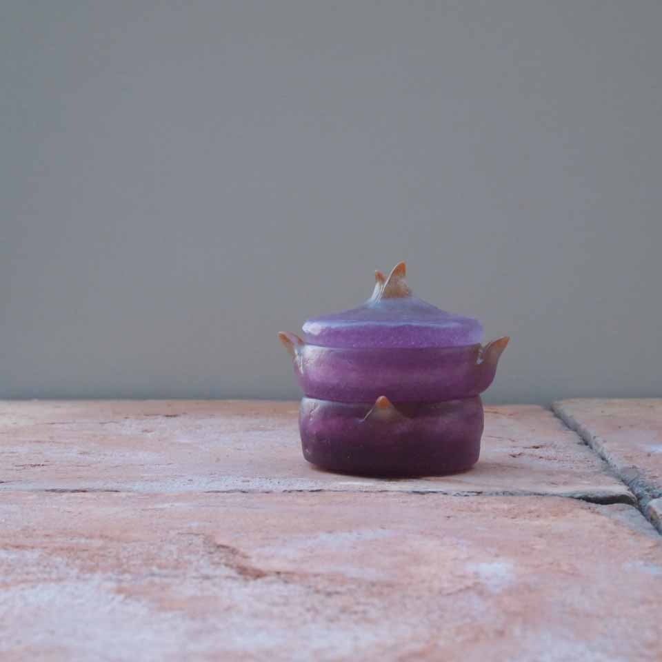 松尾由美(ガラス・パートドヴェール) 重ね小箱