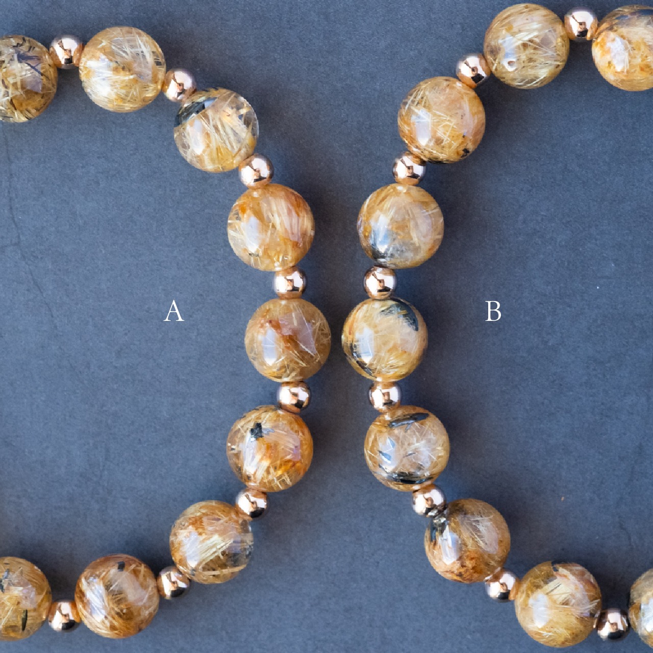 高ランク・針ぎっしりルチルクォーツ［ルチルクォーツ／シトリン（非加熱）］