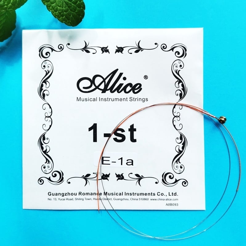 A708 ◇ Alice バイオリン弦◇ ナイロンコア◇ 音色の違うE線を1本