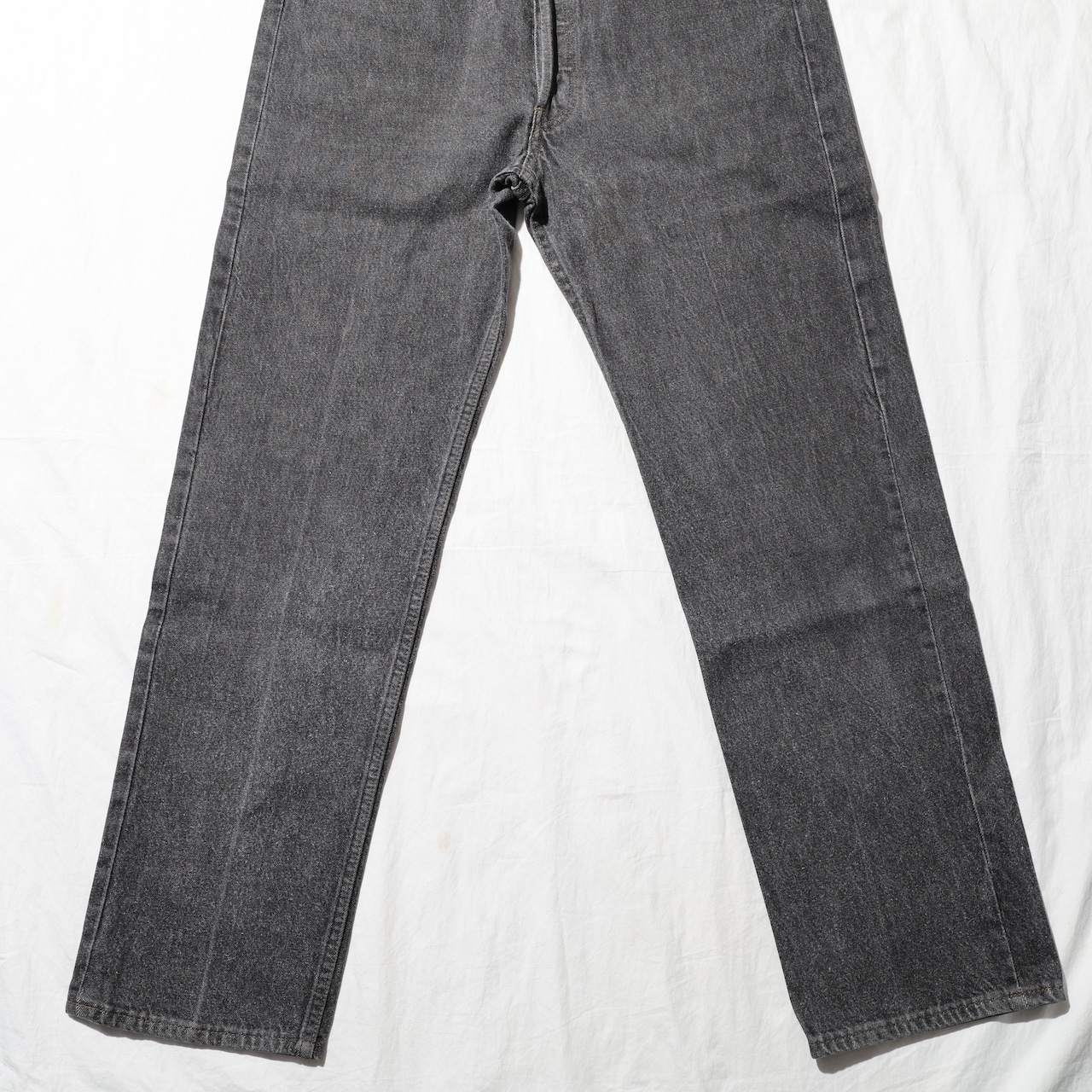 美品 36×30 Levi’s 501 USA 92年 先染めブラックデニムパンツ リーバイス