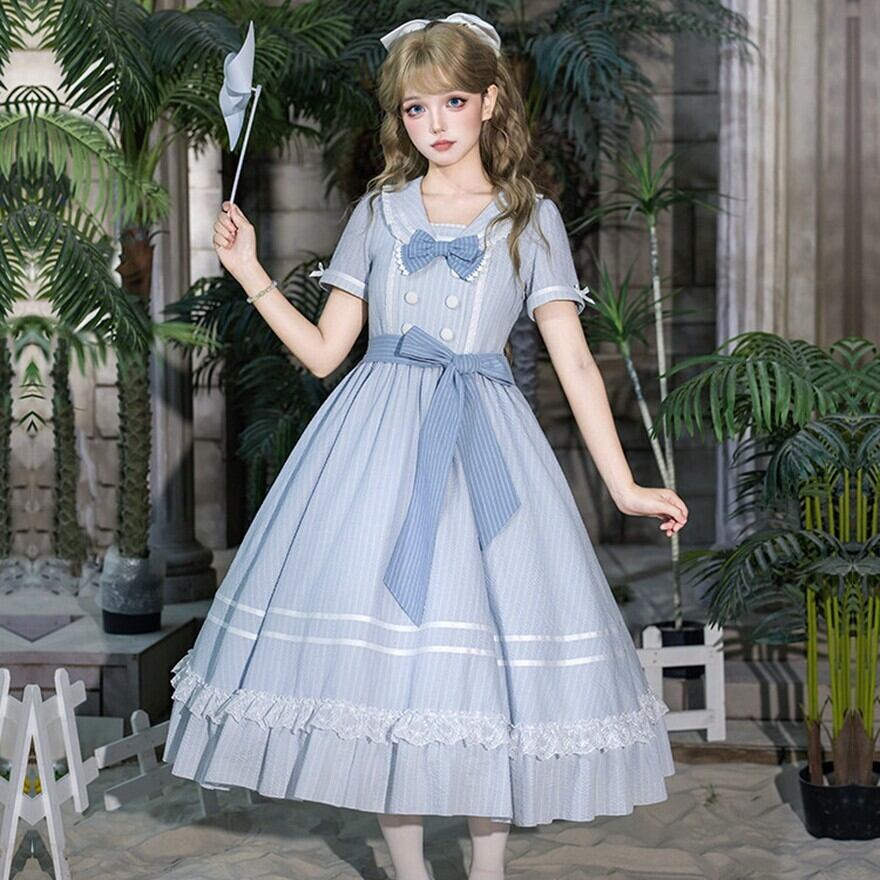 クラシカルメイド｜ロングワンピース4点セット コンカフェ衣装にも