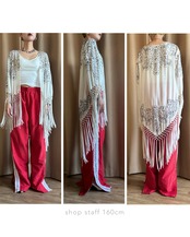 ANNA SUI O'NEILL long fringe cardigan-4805-7