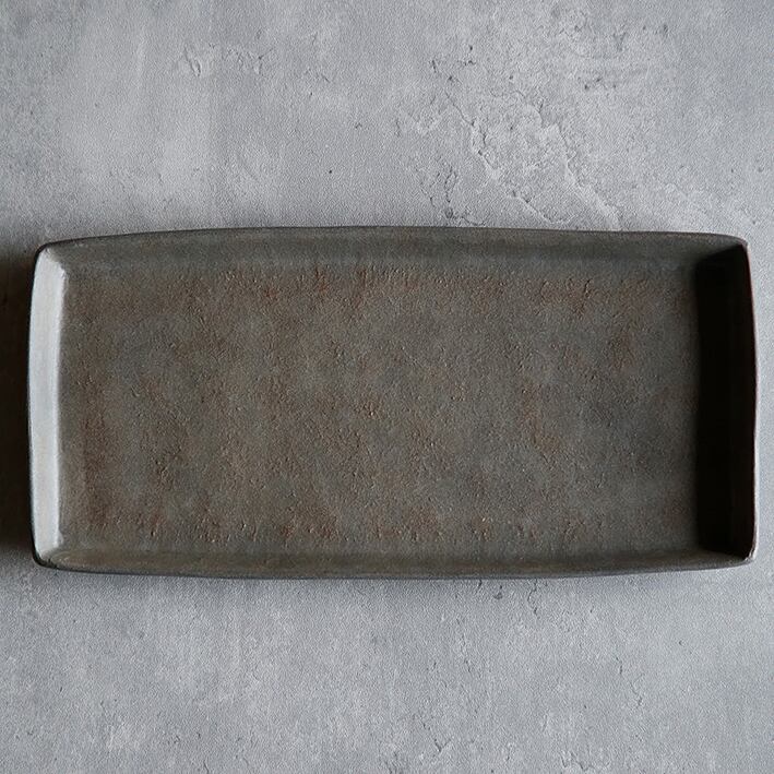 オブロンプレート(錆色化粧)