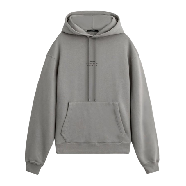 【STAMPD】Classic Stack Logo Hoodie(GREY)