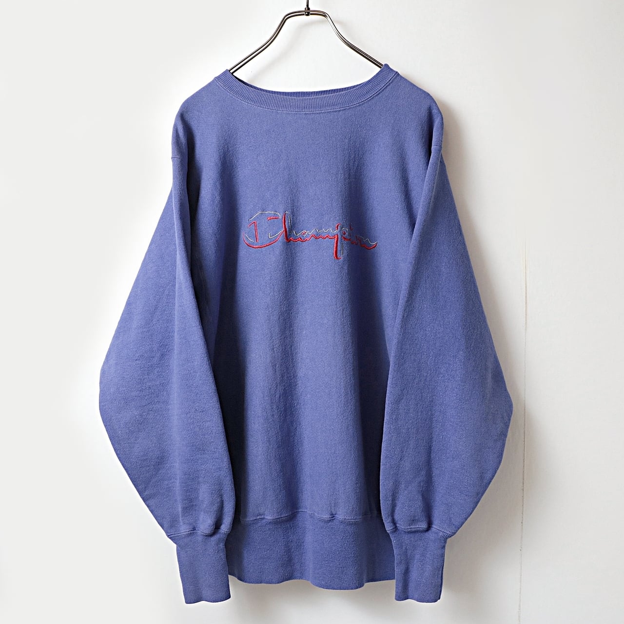 90s Champion チャンピオン 刺繍 ロゴ リバースウィーブ スウェット