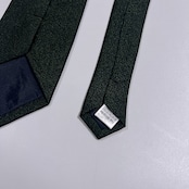 FrancoValentino ITALY フランコバレンチノ シルク100% ネクタイ グリーン ブラック