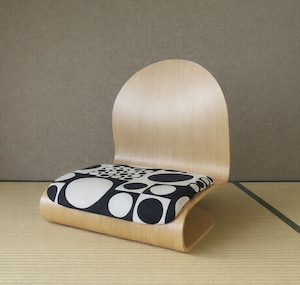 Tatami Chair by Verner Panton (Natural body / Maharam, Geometri)