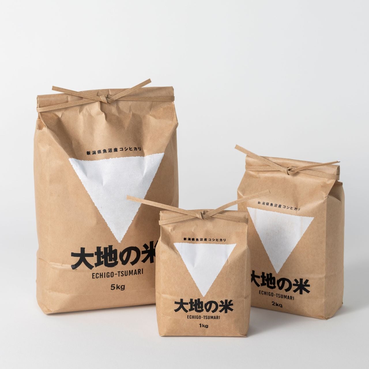 Koshihikari　Echigo　新米】2023年度産　Tsumari　online　コシヒカリ「大地の米」1kg　Rice　shop
