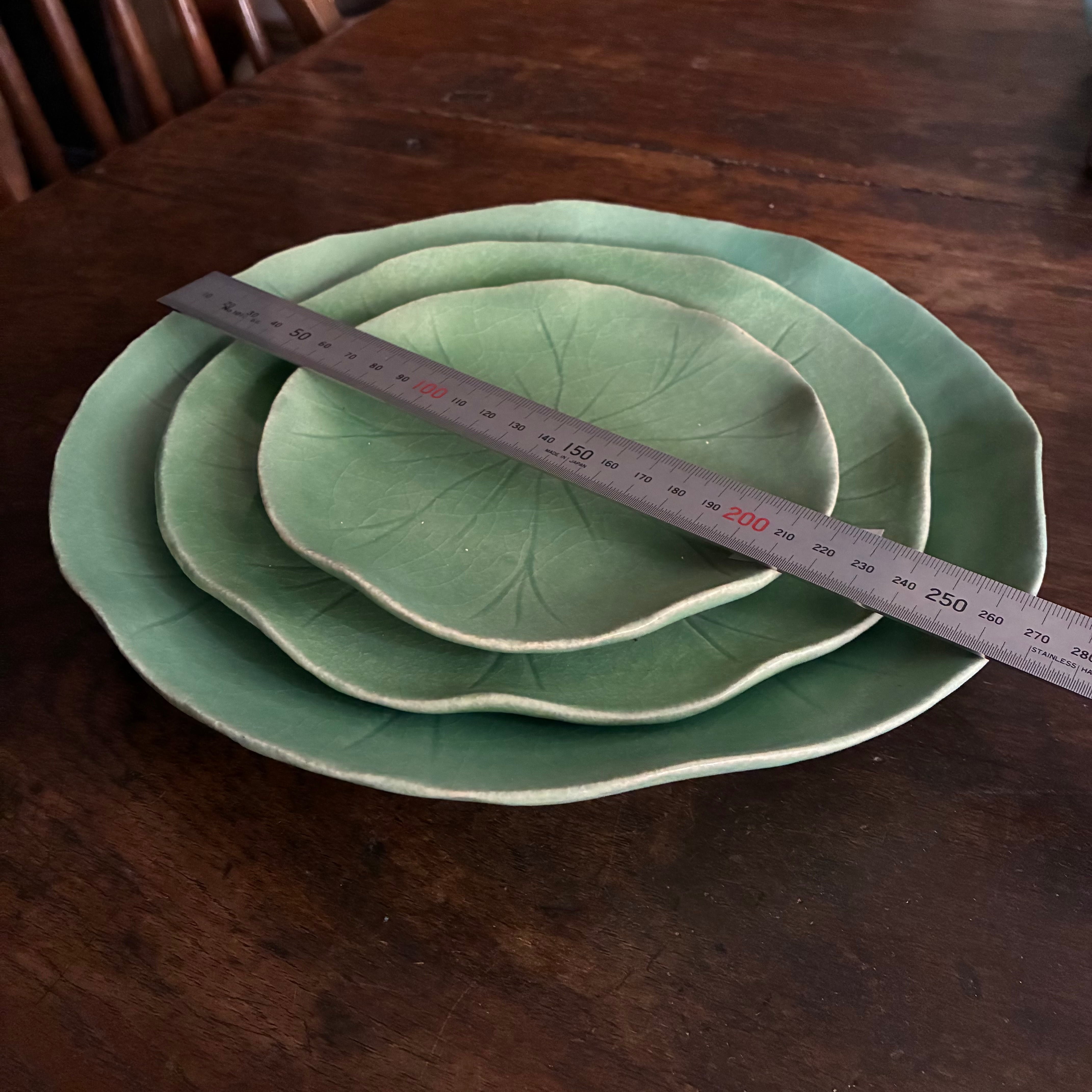 26夏】【オンライン限定】葉皿 (幅 16 cm) 蓮 | TSUNE;田中恒子の器