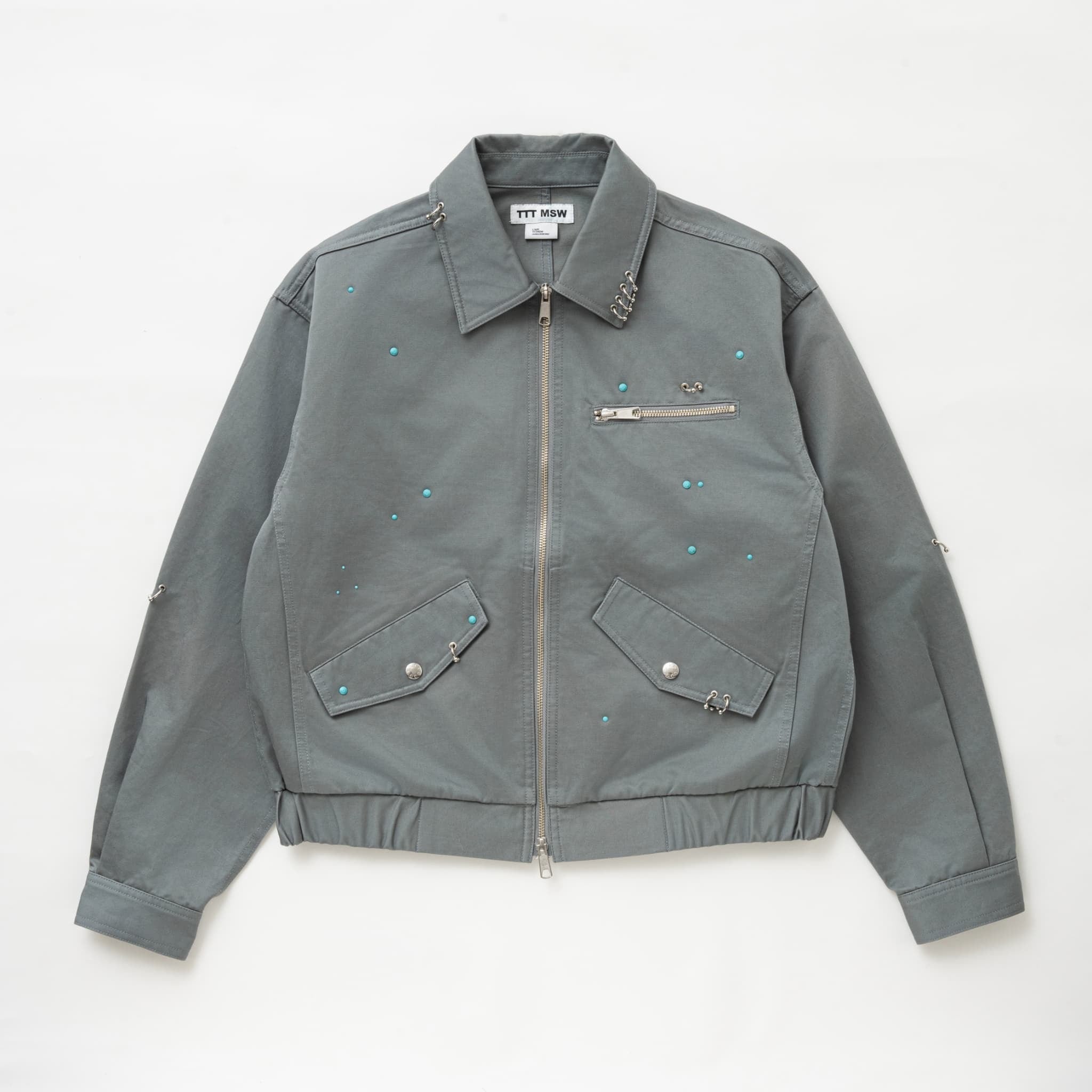 Work jacket w/pierce(GREY) | TTTMSW Work jacket w/pierce(GREY) | TTTMSW