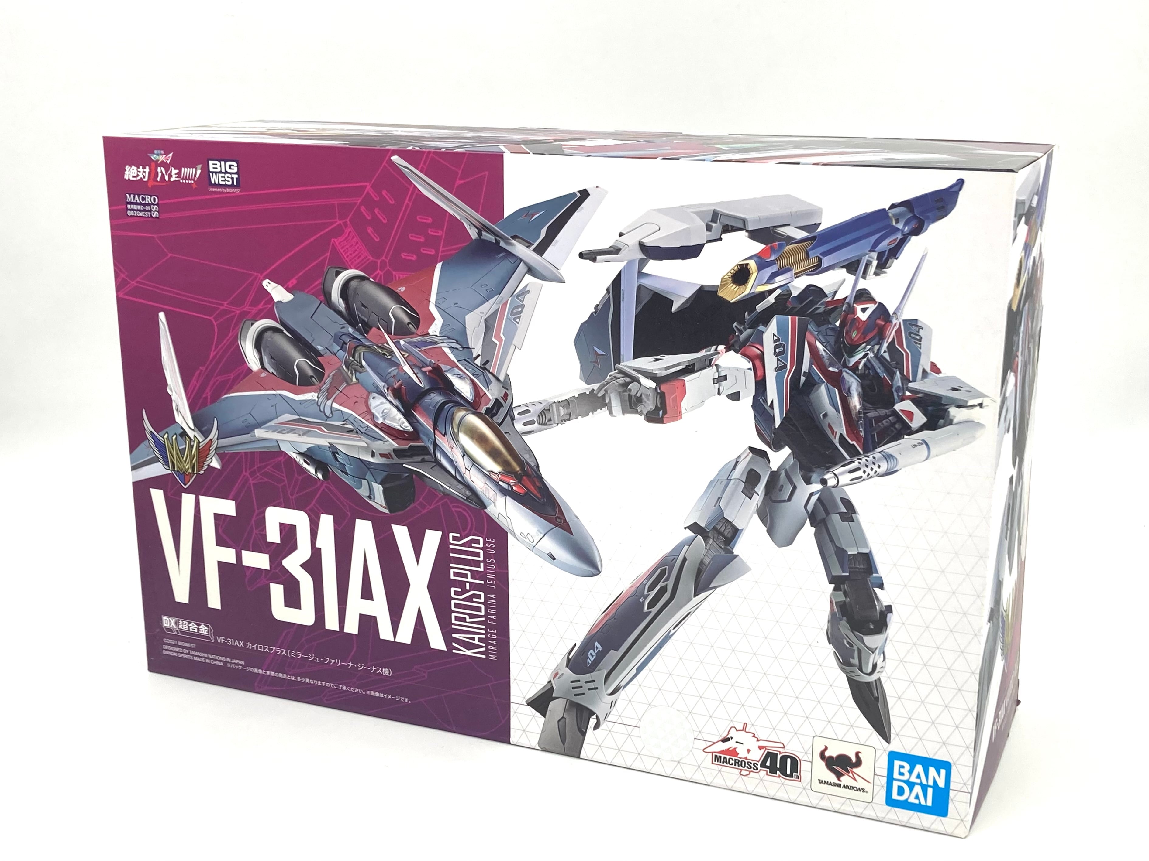 DX超合金 VF-31AX カイロスプラス(ミラージュ・ファリーナ・ジーナス機) e1a7111255496bc166fb5697207403