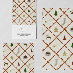 [design.001] 販促ツール3点set・クリスマス