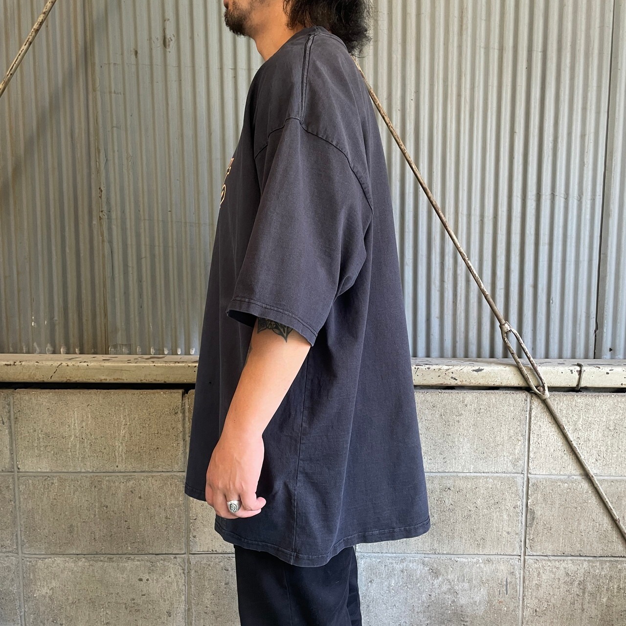 ビッグサイズ Carhartt カーハート ロゴプリントTシャツ メンズ2XL相当 