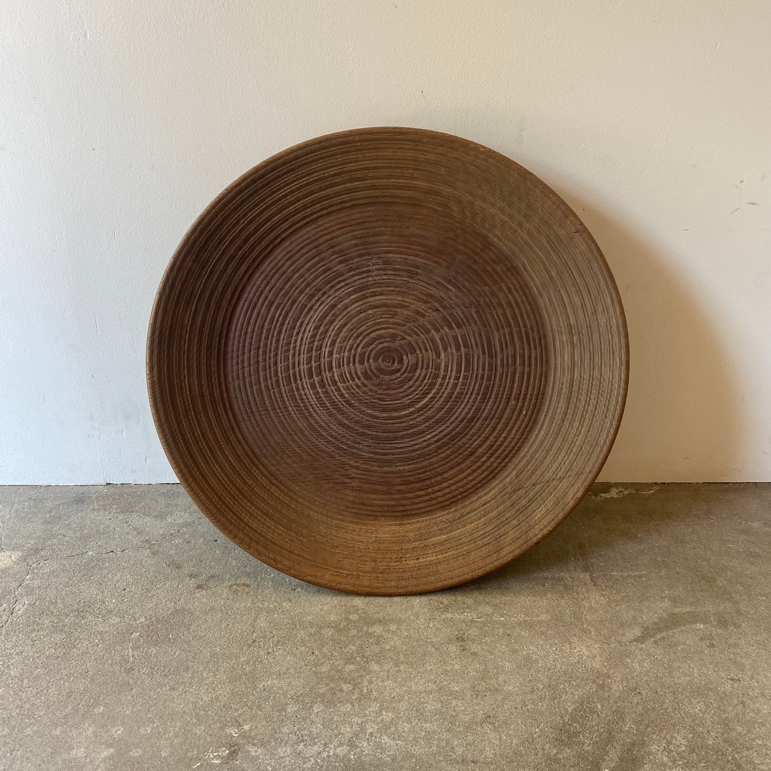 大きな桑の木の器　　0960