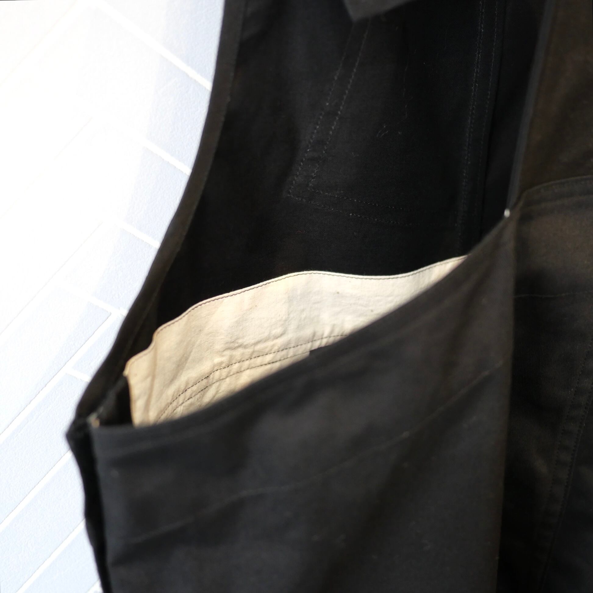 R&D.M.Co- no.7691b CHINO CLOTH OVERALLS Black M | Cieloazulmat