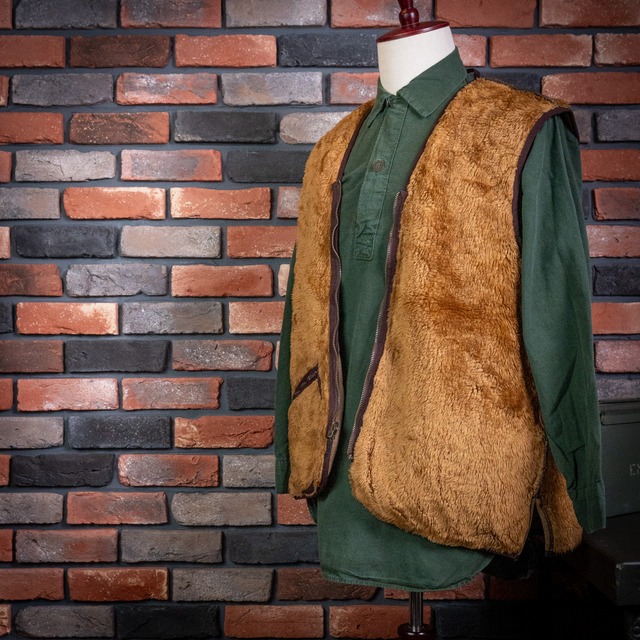 Barbour 3warrant Front Zipper Pile Linner Vest "Used" バブアー フロントジップパイルライナーベスト ライナー単体 3ワラント ボアライナー