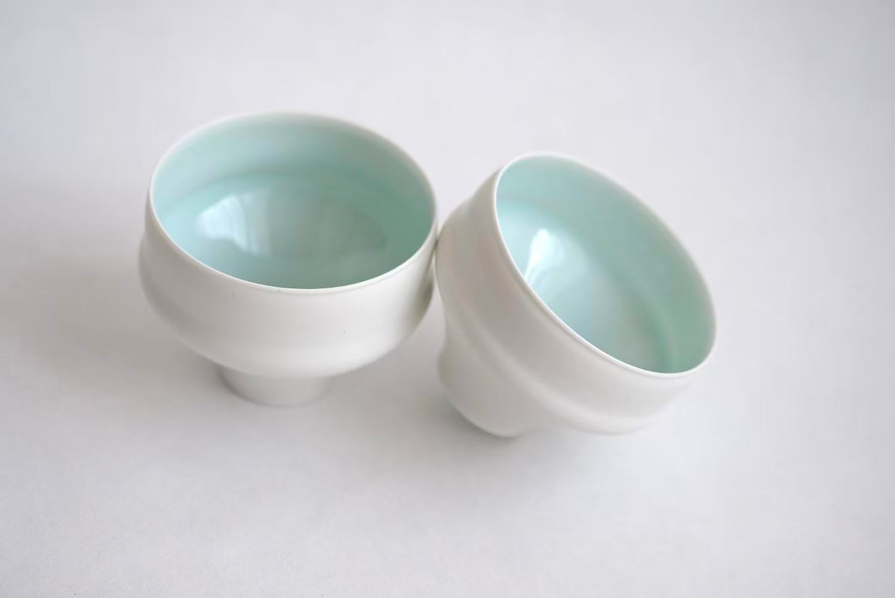 村田匠也 Takuya Murata - 青白磁大杯 cups