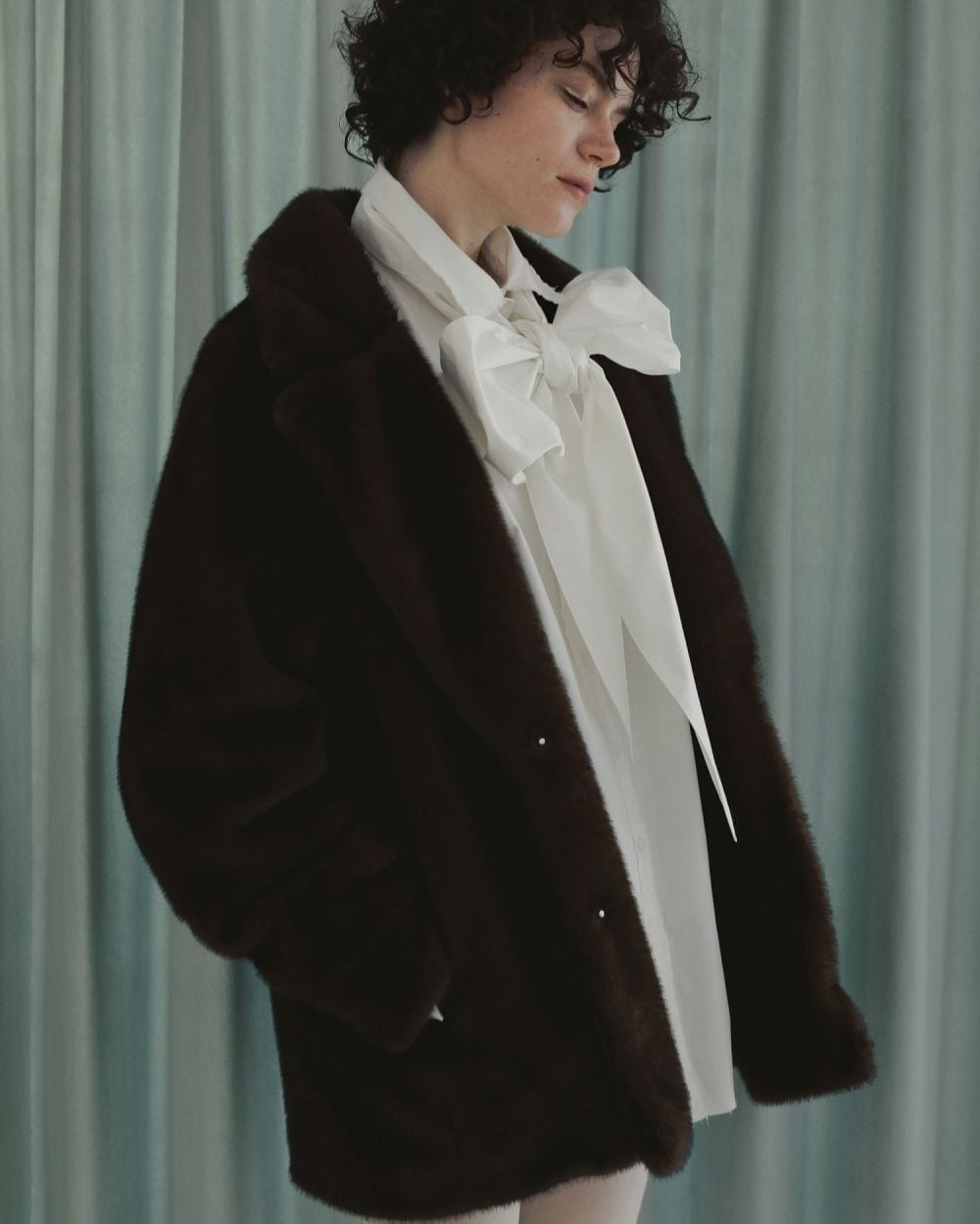 anuke アンヌーク Eco Minkfur Jacket 62520101 | ANERCA & L.I.V