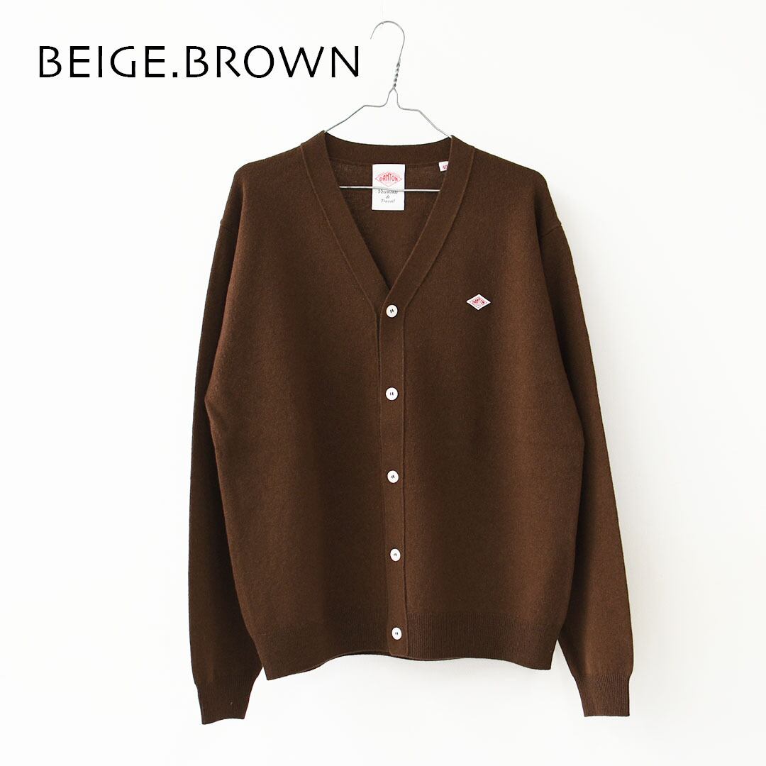DANTON [ダントン] M V NECK CARDIGAN [DT-D0030LMW] Vネック