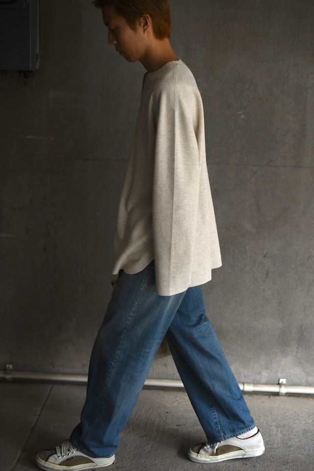 blurhmsROOTSTOCK / Rough&Smooth Thermal Over-neck L/S (Heather Oatmeal)
