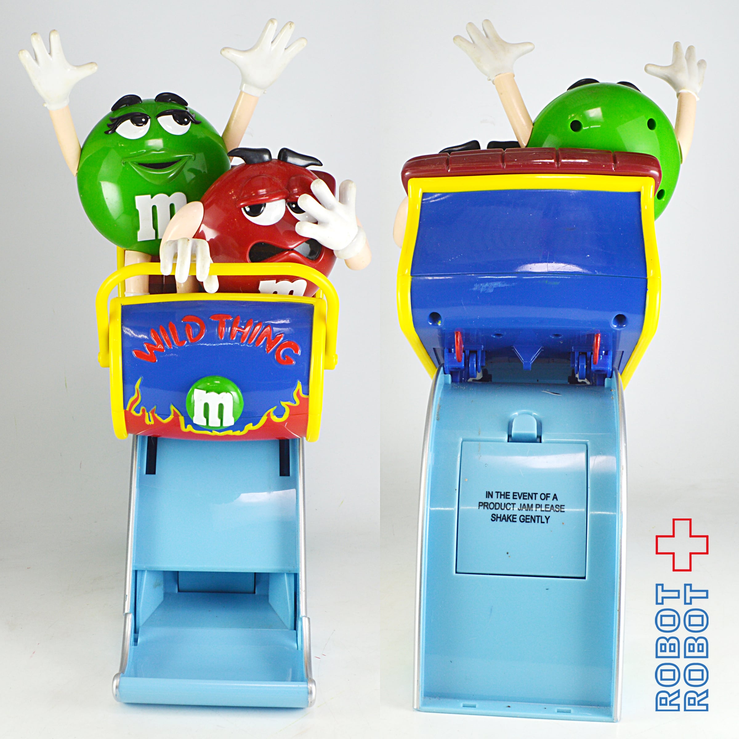 M&M's ディスペンサー ジェットコースター | ROBOTROBOT