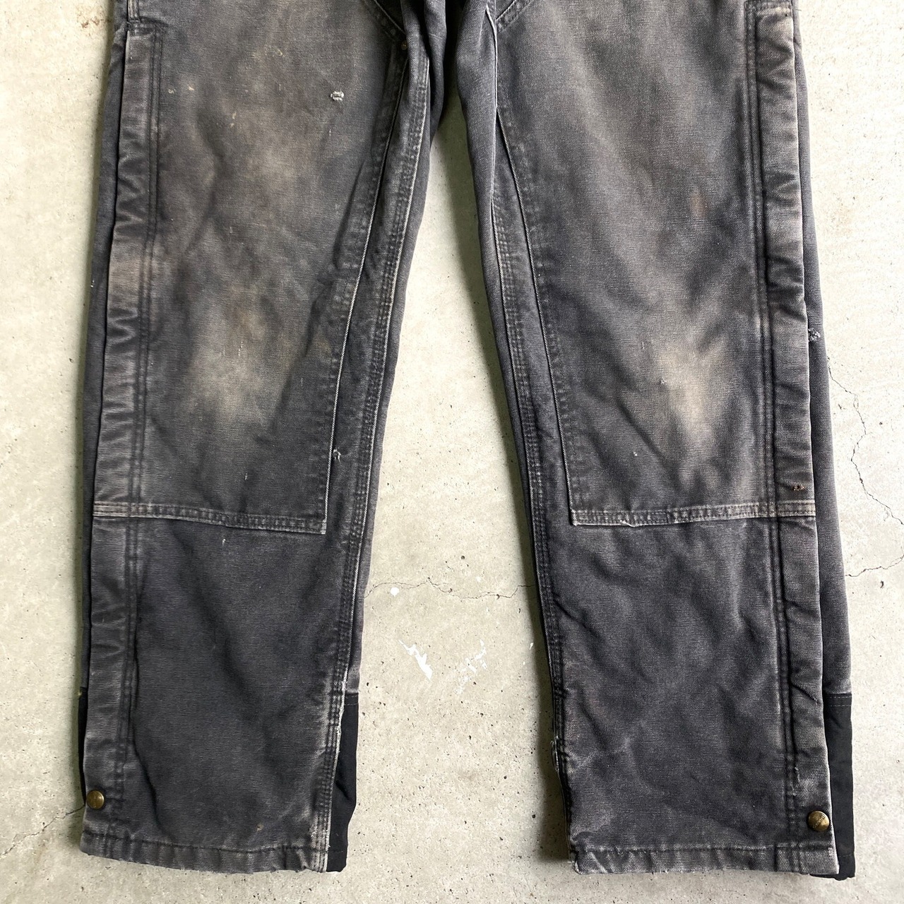 メキシコ製 Carhartt カーハート ダック地 ワークパンツ ダブルニー