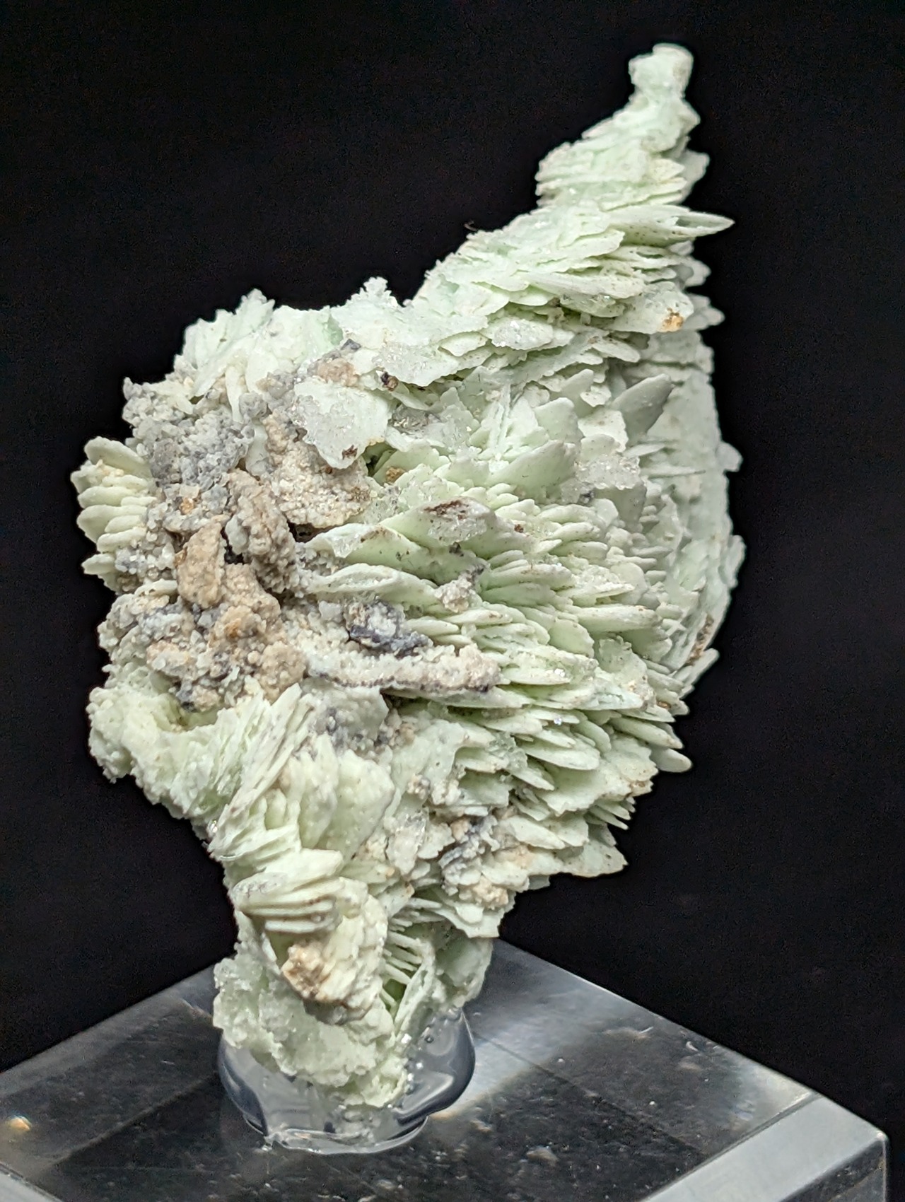 ターブッタイト仮晶アパタイト  Skorpion Mine, Rosh Pinah, Karas Region, Namibia　AS91900123