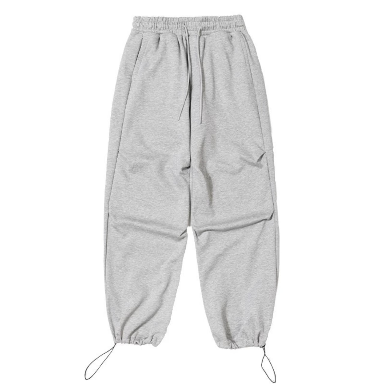 Side tuck wide sweat pants 3colors 00080