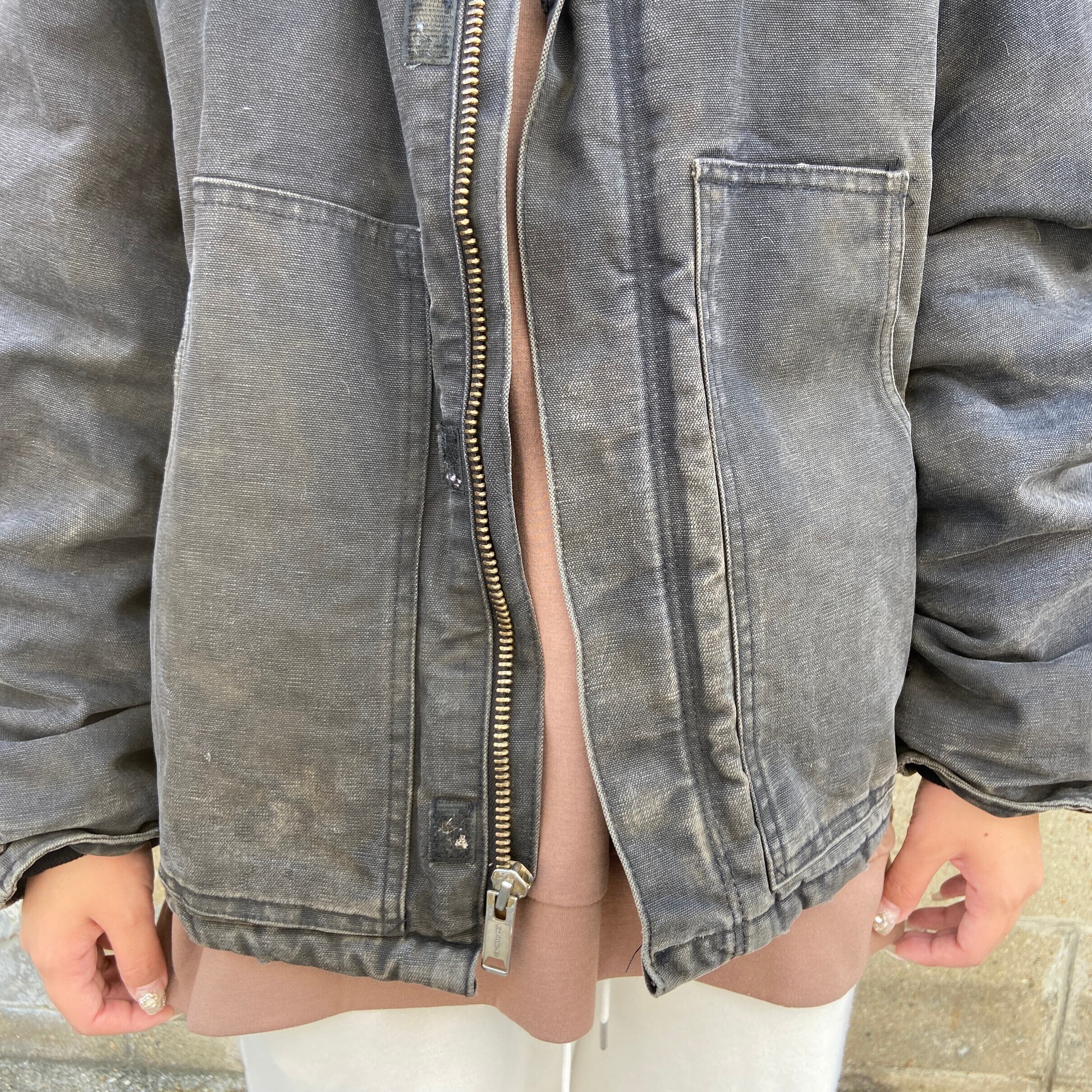 お*め様 Carhartt 90sトラディショナルジャケット神フェード企業ロゴ刺 カーハート 短丈 90s USA サイズ40 楽天市場】Carhartt カーハート