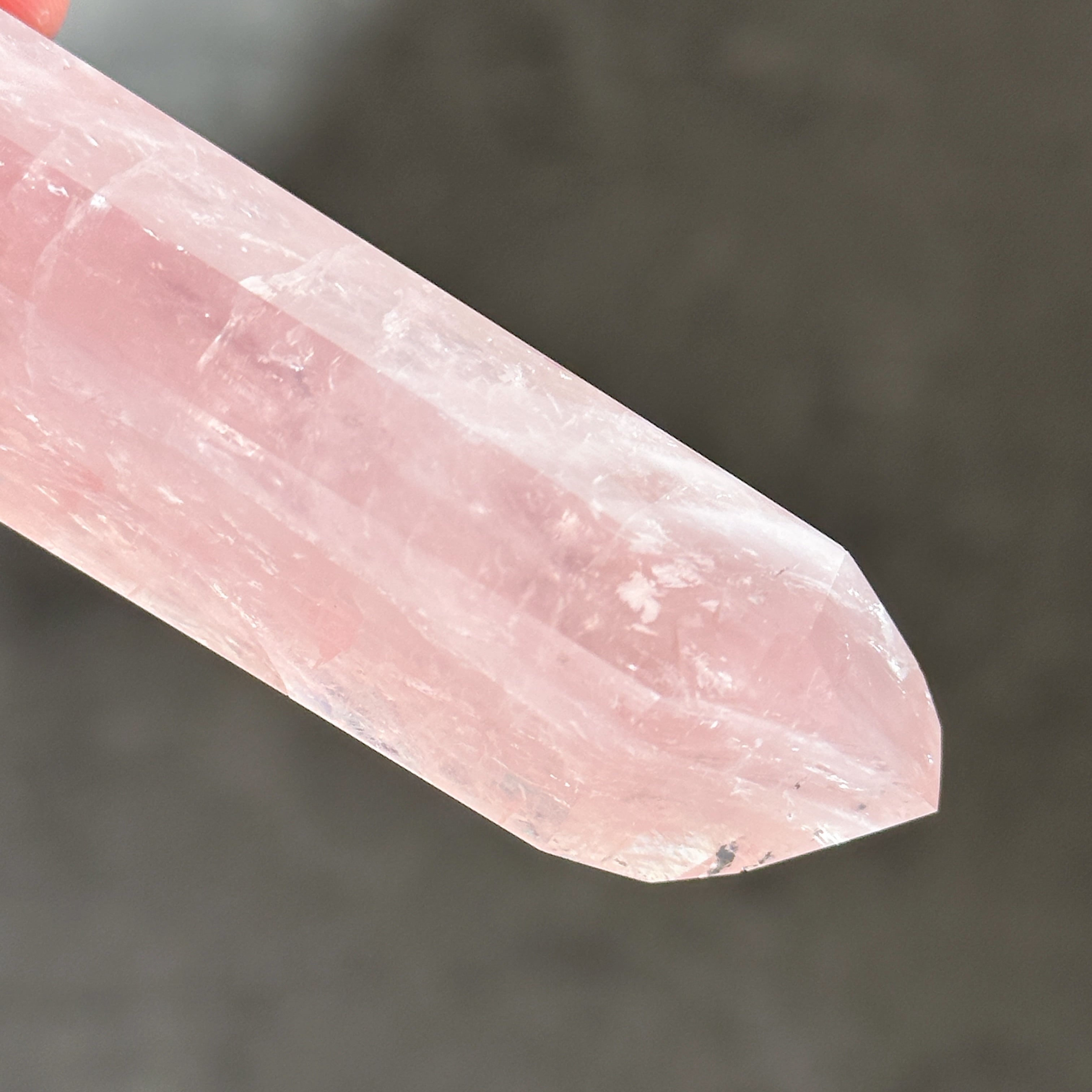 高品質】バイーア産ローズクォーツ タワー11◇ Rose Quartz ◇天然石