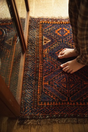 1060 -Semi Antique Sistan Baluch rug