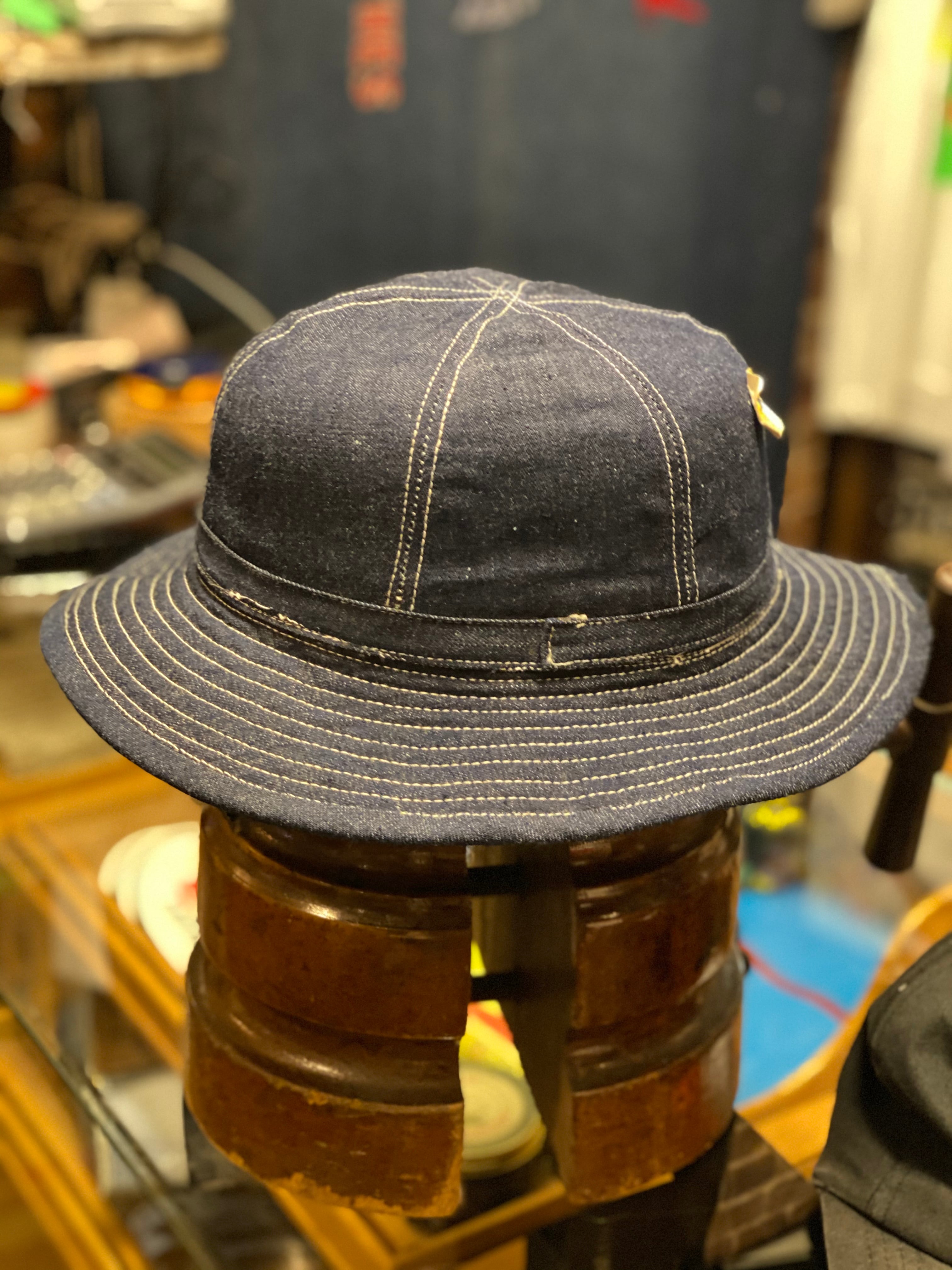 vintage dead stock M37 US ARMY denim hat | vintage clothing twoface