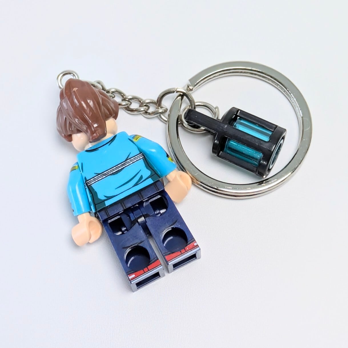 ★ブロックフィギュアキーホルダー★【 Stranger Things / ストレンジャーシングス 】 マキシーン・メイフィールド / マックス ver.3 〚アメリカン雑貨 アメトイ〛