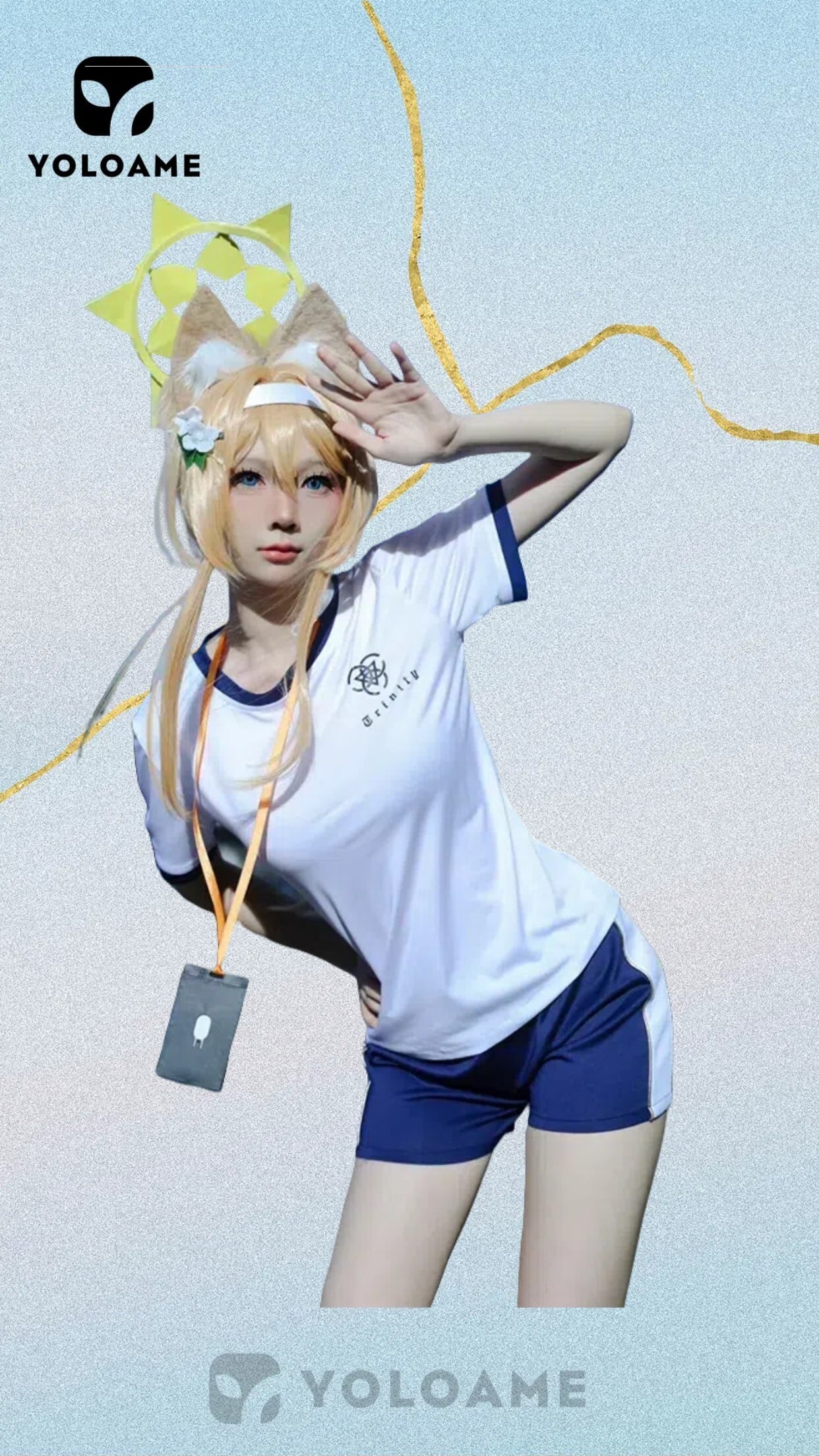 ブルーアーカイブ 伊落マリー コスプレ衣装【漫之星正規品】Blue