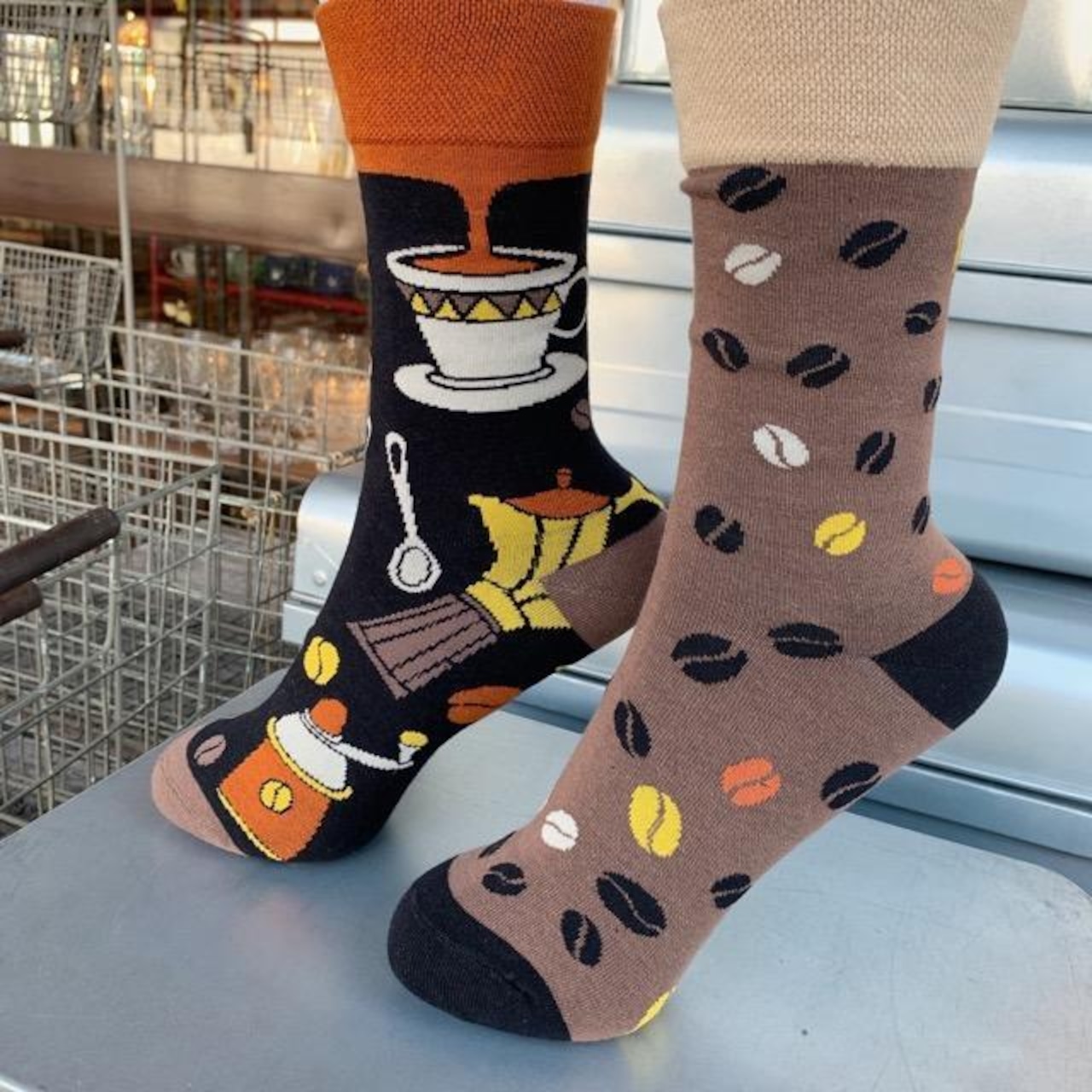 TOPANGA SOCKS 　コーヒーソックス