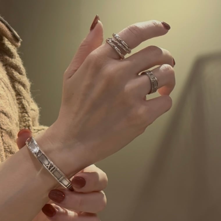 TIFFANY&CO】2283 ティファニーアンドコーWフェイス シルバー925