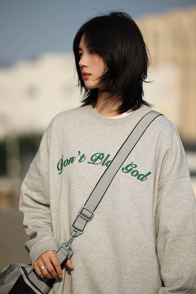 レタープリントスウェットシャツ / Letter Print Sweatshirt