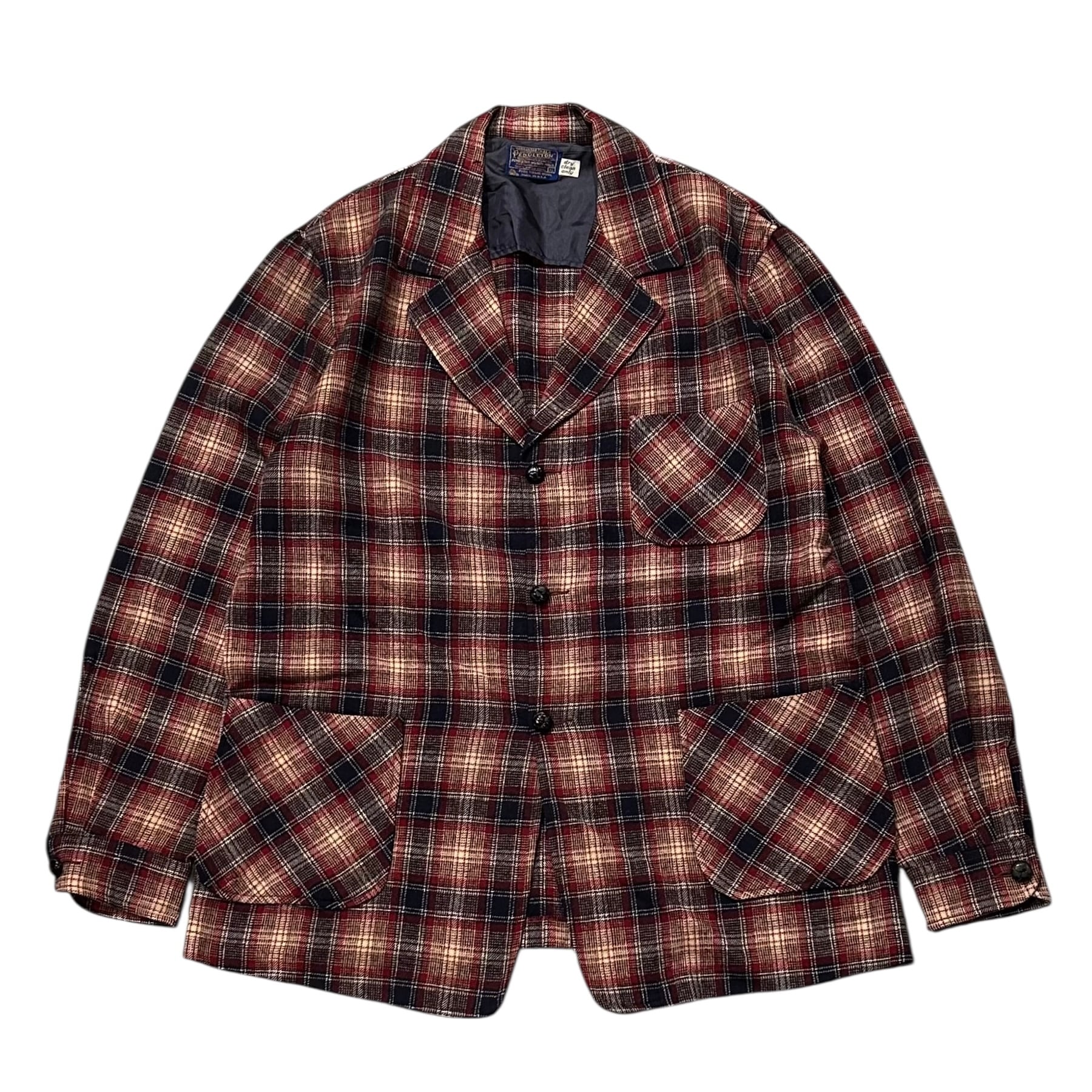 70's USA製 PENDLETON Wool Shirt Jacket XL / ペンドルトン ウール