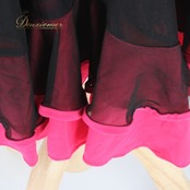 社交ダンス 衣装 スタンダード スカート レッスンウェア レディース ICHIOKU イチオク 無地 ピンク系 ブラック系 黒 練習着 フリル フレアスカート 薄手 躍動感 伸縮性 ストレッチ 練習用 ダンススカート 女性用 ピンク フリル付き おしゃれ スポーティー シンプル 丈約71cm ウエスト約31cm~ ゴムウエスト フレア ブラックスカート シューズアップ 社交ダンス衣装 レディースファッション トレーニングウェア