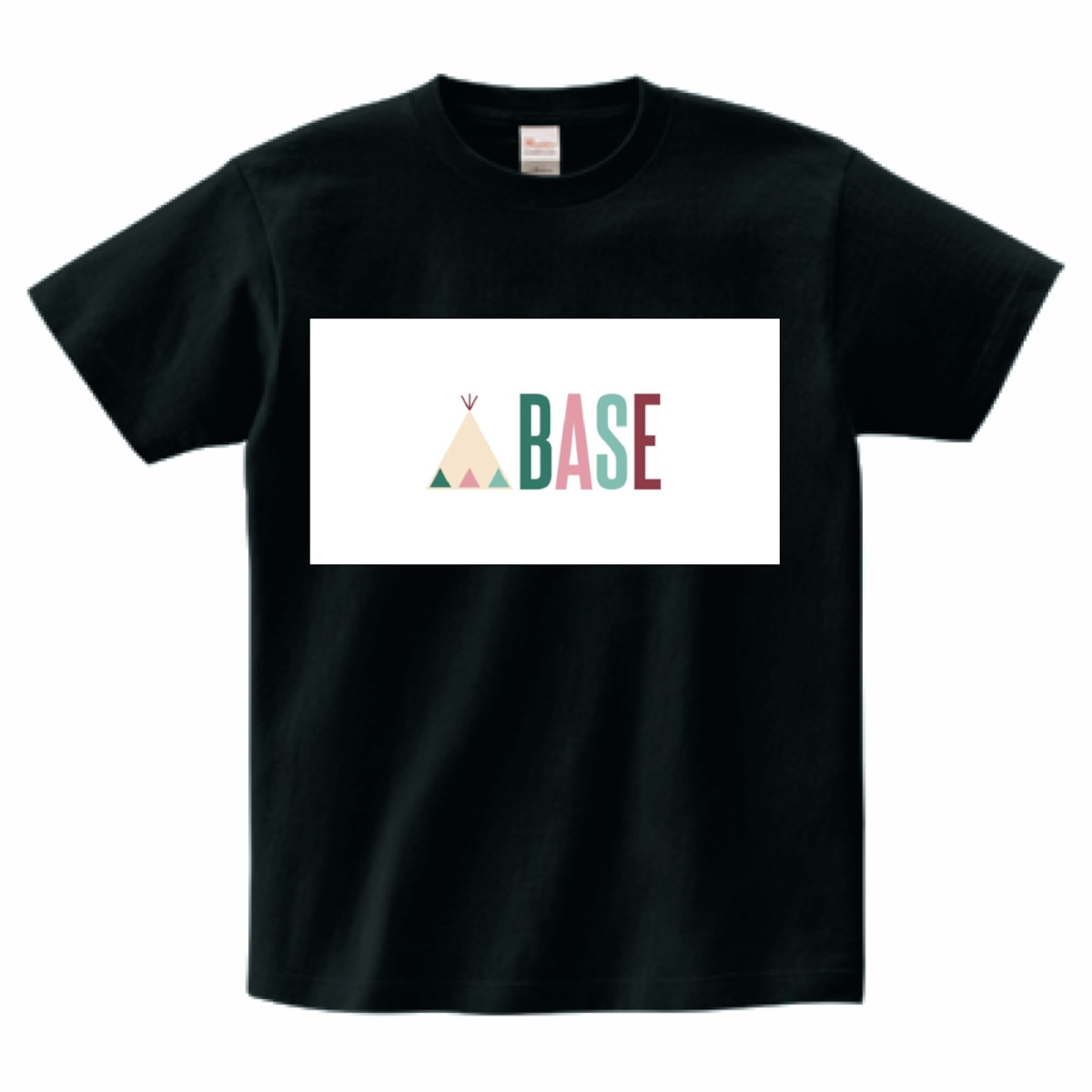BASEオリジナルTシャツ ブラック | 長崎県産観光スポットオリジナル