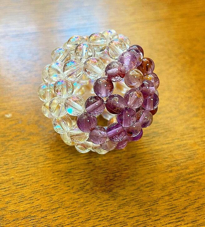 12mm オーロラクリスタルフラーレン