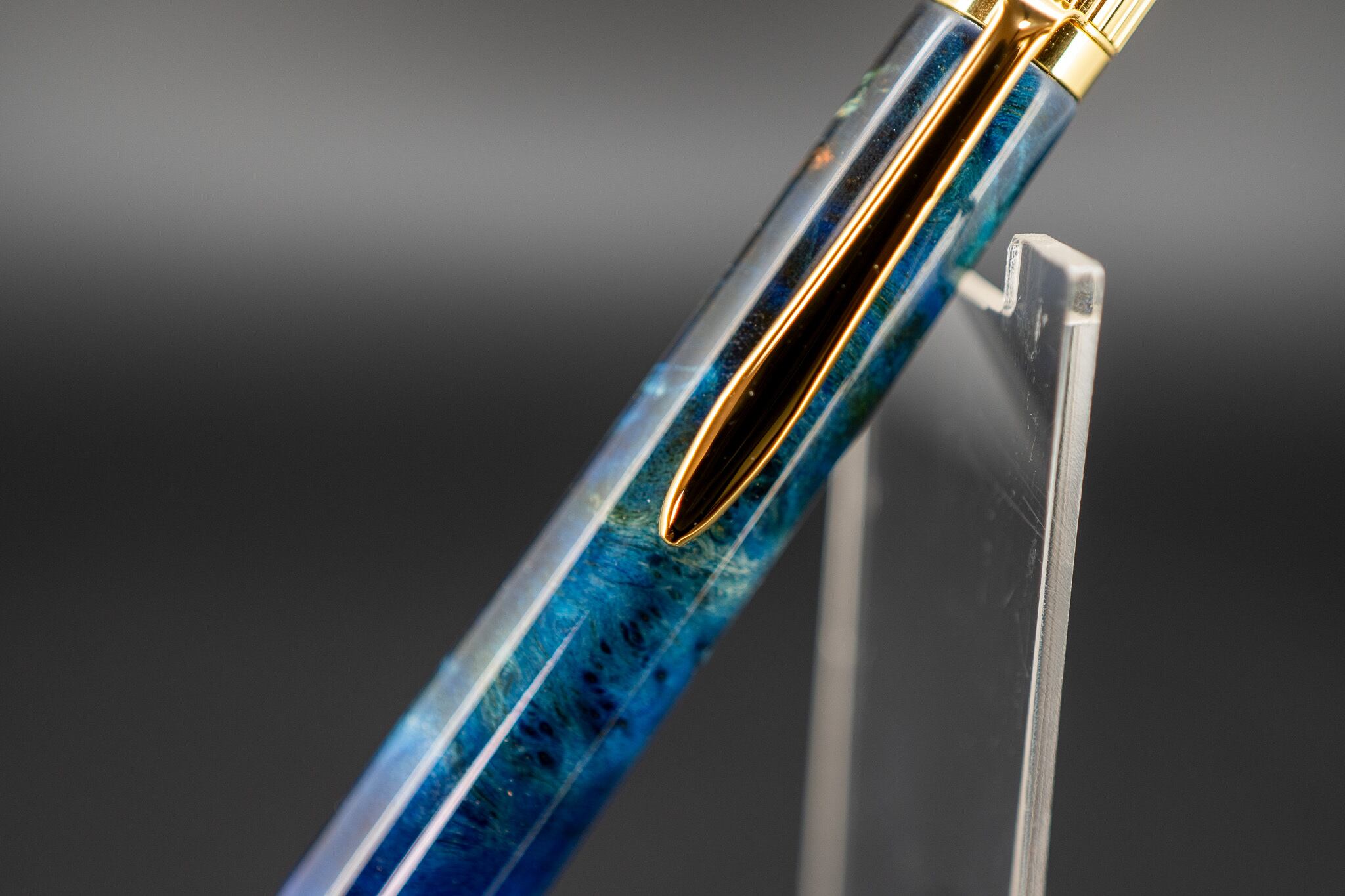 【カナダの象徴】 ハードメープル 瘤杢 スタビライズドウッド gold BP