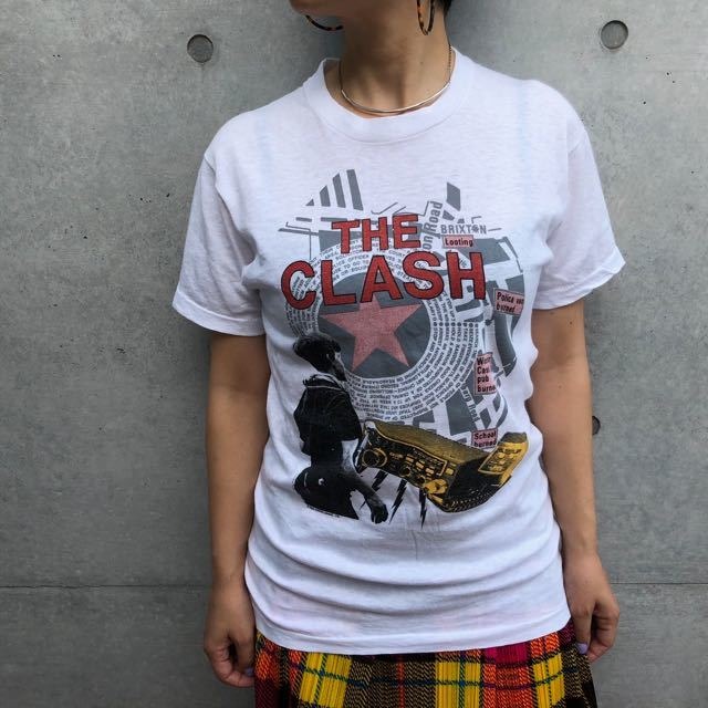 THE CLASH クラッシュ 80s ヴィンテージTシャツ ロックT /1800301 