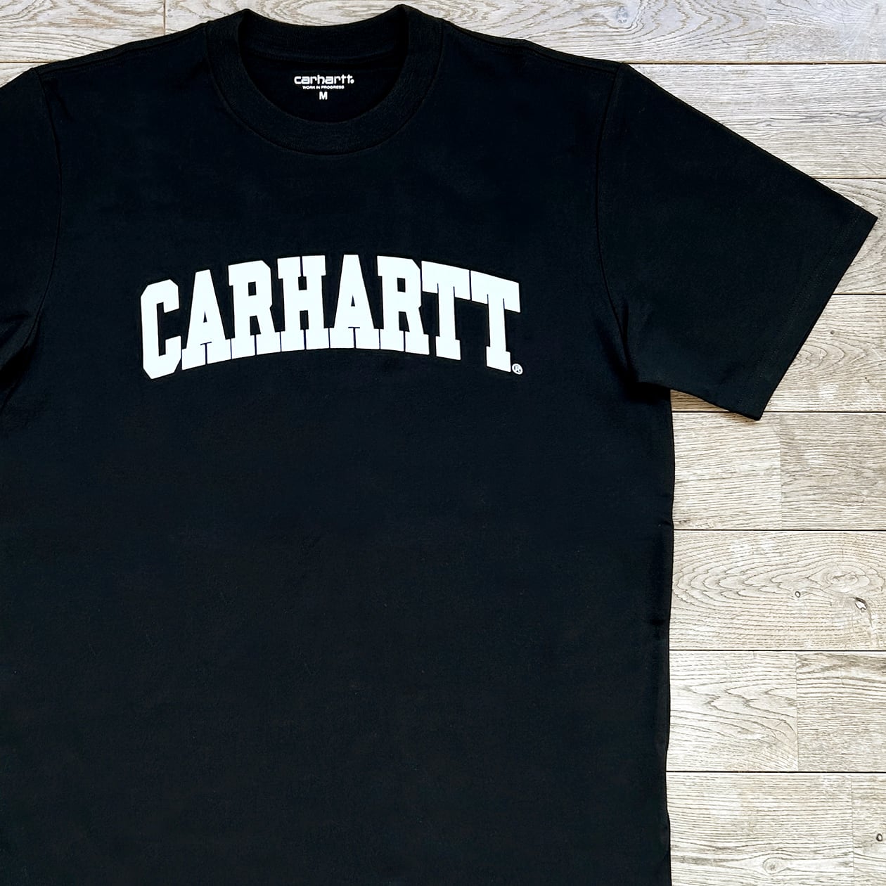 〈残り1点〉【Carhartt WIP】University Script Tシャツ（ブラック）