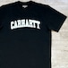 〈残り1点〉【Carhartt WIP】University Script Tシャツ（ブラック）