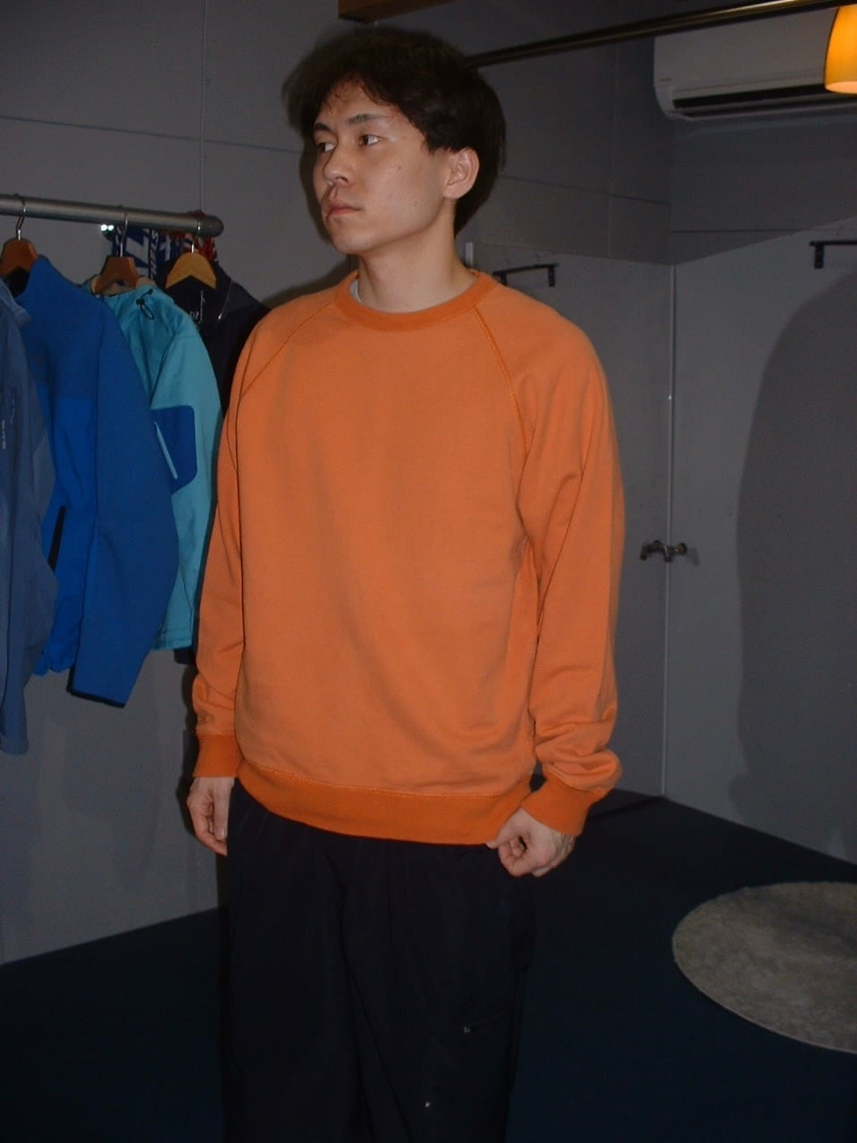 90S OLD GAP SWEAT VEST　スウェット地ベストオレン ef8912f9735fceb89a1f1032276ad3