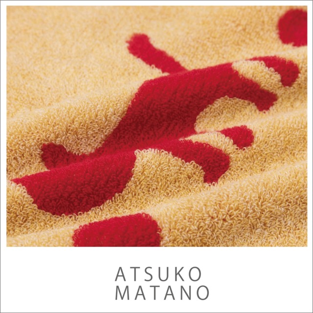 【ATSUKO MATANO（マタノアツコ）】フェイスタオル