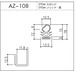 AZ-108（セミエアータイト）10m